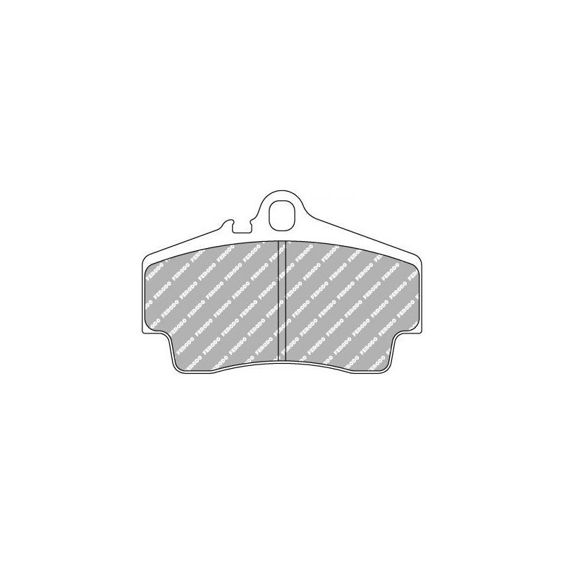 Ferodo DS2500 remblokken achter voor AUDI Q7 3.6 FSI 08.06 - 05.10 remklauw BREMBO - F-CP1308H - FCP1308H - 3661768323571