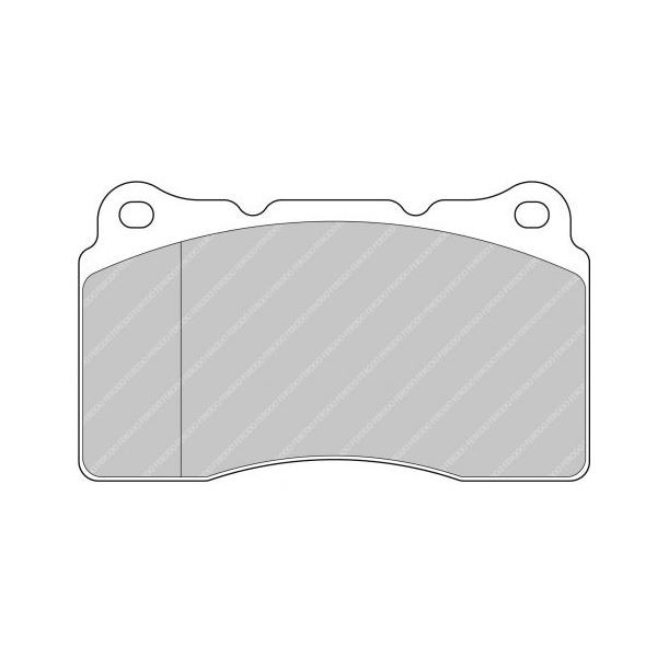 Plaquettes de Frein Ferodo DS2500 Avant Renault Mégane RS3 / Mitsubishi Evo 5 / 6 - F-CP1334R - FCP1334R - 3661768068151