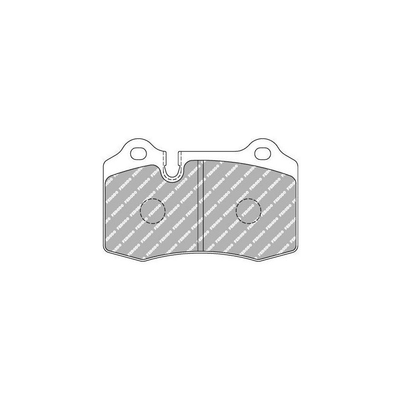 Ferodo DS2500 remblokken voor CHEVROLET Camaro 6.2 09.15 - remklauw BREMBO - F-CP1348H - FCP1348H - 3661768068168