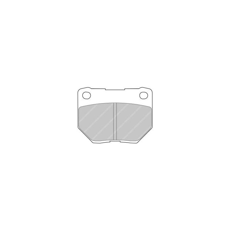Ferodo DS2500 remblokken achter voor SUBARU Impreza 2.0 WRX Turbo 10.00 - 12.05 AKEBONO remklauw - F-CP1372H - FCP1372H - 3661768068205