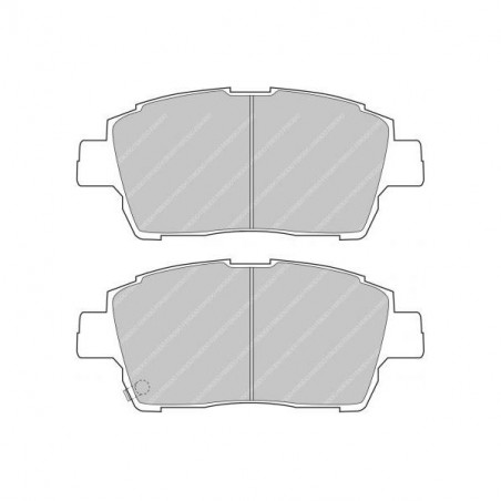 Plaquettes de Frein Ferodo DS2500 Avant Toyota Yaris