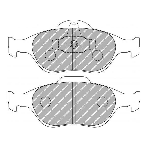 Pastiglie Freno Ferodo DS2500 Anteriore Ford Fiesta 5 Salvo ST - F-CP1394H - FCP1394H - 3661768068274