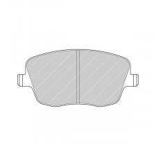 Plaquettes de frein Ferodo DS2500 avant pour SEAT Cordoba 1.2 i  12V 05.06 -  étrier LUCAS/TRW