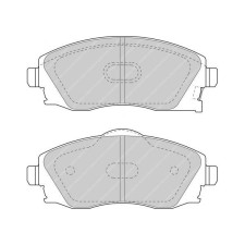 Ferodo DS2500 remblokken voor OPEL Combo 1.2 i 16V 09.00 - LUCAS/TRW remklauw - F-CP1424H - FCP1424H - 3661768323625