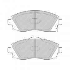Plaquettes de frein Ferodo DS2500 avant pour OPEL Combo 1.2 i    16V 09.00 -  étrier LUCAS/TRW