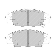Ferodo DS3000 remblokken voor HONDA Civic 1.7 CTDi 01.02 - 09.05 remklauw SUMITOMO - F-CP1444R - FCP1444R - 3661768068335