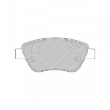 Plaquettes de frein Ferodo DS2500 Avant Fiat 500 1.3 16v MJT
