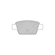 Ferodo DS2500 remblokken achter voor ALFA ROMEO MiTo 1.4 Turbo MultiAir 10.09 - 07.10 remklauw BOSCH - F-CP1469H - FCP1469H - 3661768068373