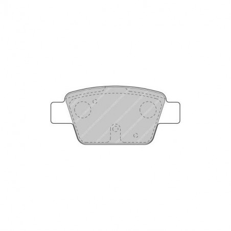 Plaquettes de Frein Ferodo DS2500 Arrière Fiat Stilo Abarth