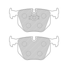 Ferodo DS2500 remblokken achter voor BMW M3 3.2 Coupé M3 06.00 - 12.06 remklauw ATE - F-CP1483H - FCP1483H - 3661768338919
