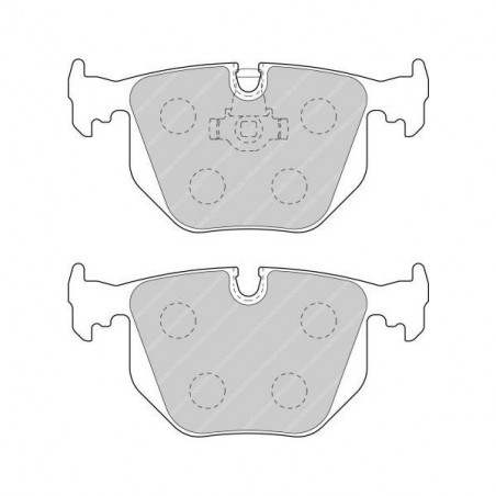 Plaquettes de Frein Ferodo DS2500 Arrière BMW E38 / E46 / E53 / E83