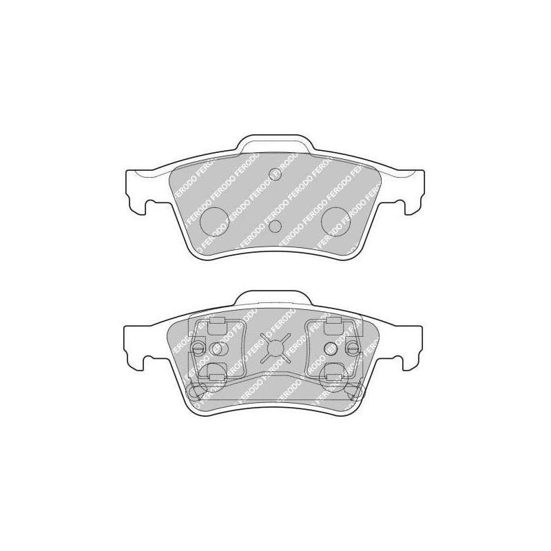 Pastiglie di Freno Ferodo DS2500 Posteriore Ford Focus ST - F-CP1540H - 3661768211885