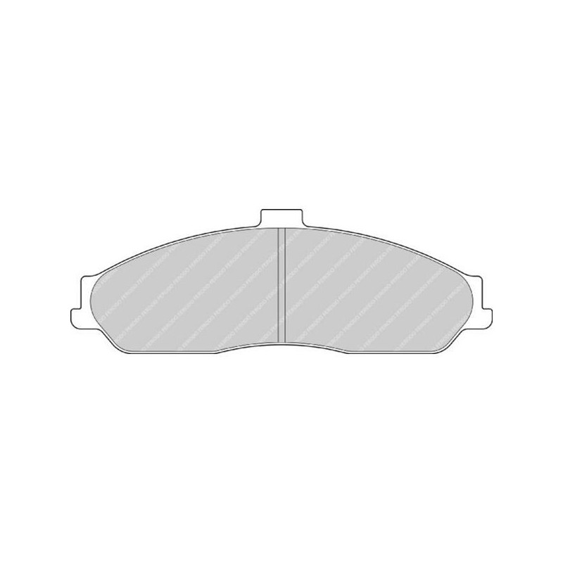 Ferodo DS2500 remblokken voor CHEVROLET Corvette C5 01.97 - 12.01 KELGATE remklauw - F-CP1553H - FCP1553H - 3661768309407