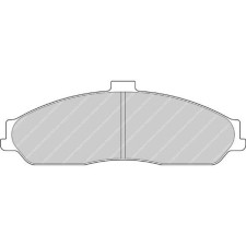 Ferodo DS2500 remblokken voor CHEVROLET Corvette C5 01.97 - 12.01 KELGATE remklauw - F-CP1553H - FCP1553H - 3661768309407