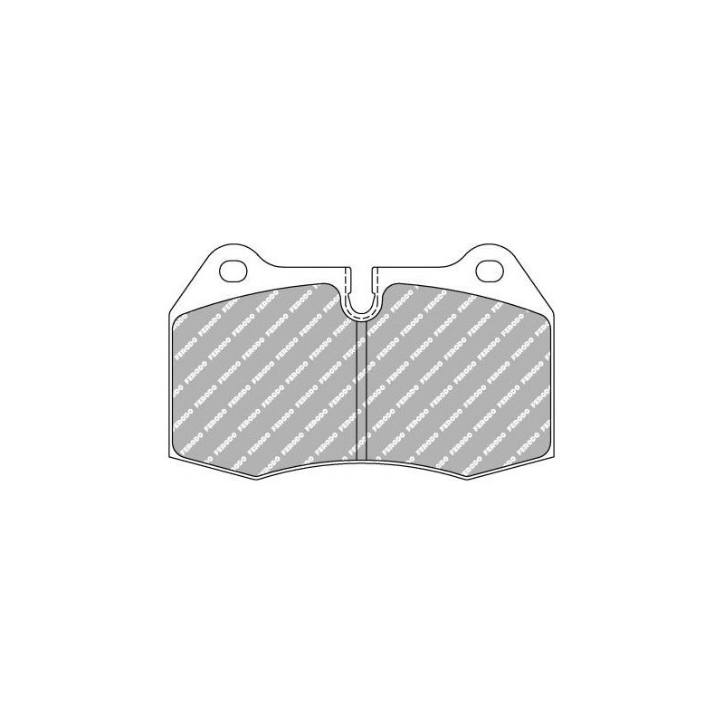 Ferodo DS3000 remblokken voor HONDA Integra 2.0 16V type-R 02.02 - remklauw BREMBO - F-CP1561R - FCP1561R - 3661768323694