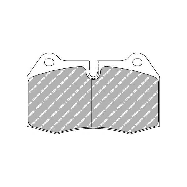 Ferodo DS2500 Front Brake Pads Nissan 350Z - F-CP1561Z - FCP1561Z - 3661768434475