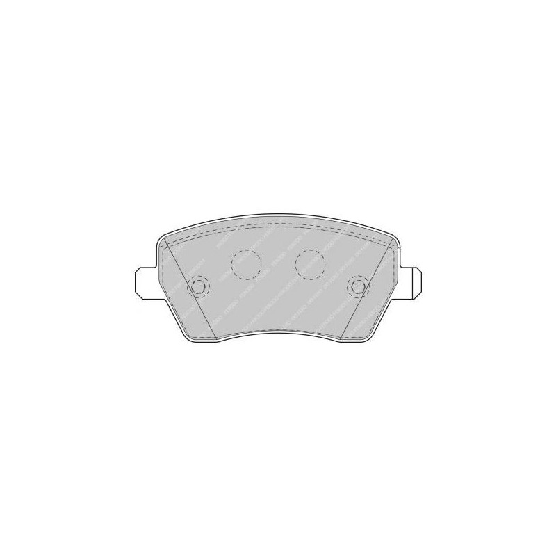 Ferodo DS2500 Front Brake Pads Suzuki Swift Challenge - F-CP1617R - FCP1617R - 3661768323731