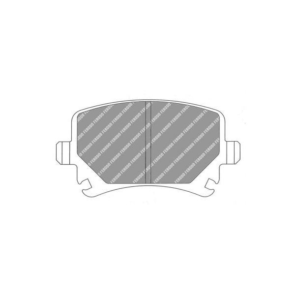 Ferodo DS2500 remblokken achter voor AUDI A3 1.8 TFSI quattro 07.08 - 08.12 remklauw LUCAS/TRW - F-CP1636H - FCP1636H - 3661768323755