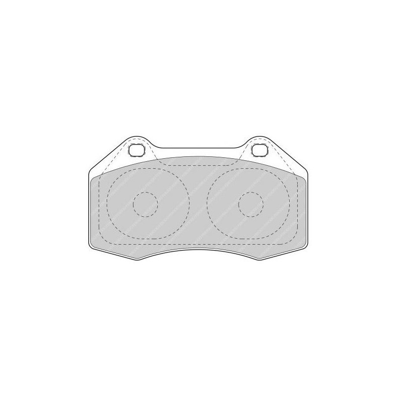 Ferodo DS2500 Front Brake Pads Renault Mégane RS Brembo Caliper - F-CP1667Z - FCP1667Z - 3661768393529