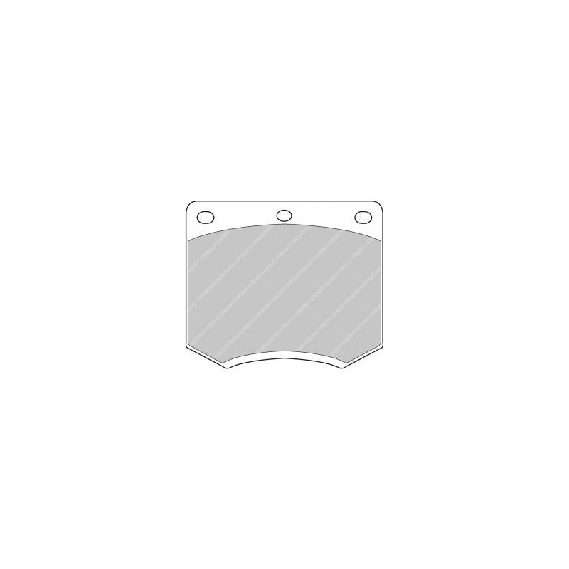 Ferodo DS3000 remblokken voor AC ME 3000 3.0 E,M 01.75 - 12.81 remklauw LUCAS/TRW - F-CP167R - FCP167R - 3661768068496