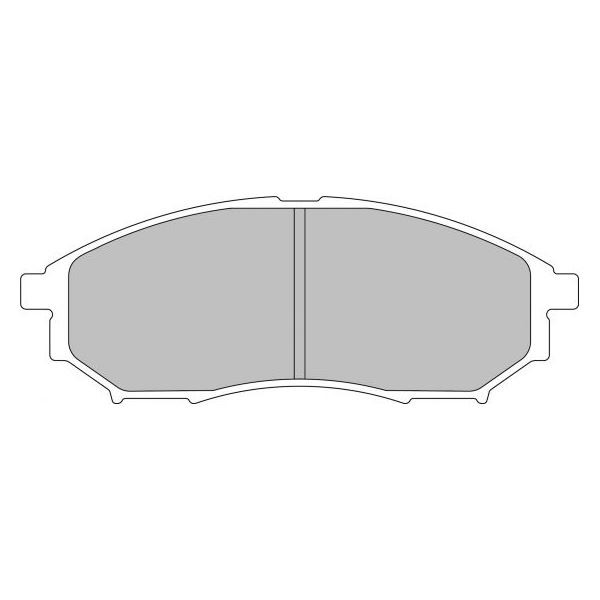 Plaquettes de Frein Ferodo DS2500 Avant Nissan 350Z 2004-2008 - F-CP1690H - FCP1690H - 3661768440599
