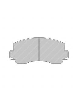 Ferodo 4003 brake pads front for ASIA MOTORS Rocsta 1.8 i 02.92 - 06.98 caliper SUMITOMO