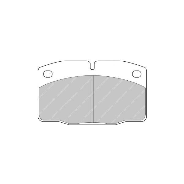 Ferodo DS2500 Front Brake Pads Ford Escort RS / Opel Manta B - F-CP173H - FCP173H - 3661768068502