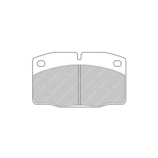 Ferodo DS3000 remblokken voor DAEWOO Nexia 1.5 i GLi 04.95 - 08.97 GM remklauw - F-CP173R - FCP173R - 3661768068519