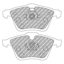 Ferodo DS2500 remblokken voor AUDI A3 3.2 quattro 09.05 - 12.09 remklauw ATE - F-CP1765H - FCP1765H - 3661768068526