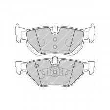 Plaquettes de frein Ferodo DS2500 arrière pour BMW 1 Series 120 i 09.06 - 12.11 étrier ATE