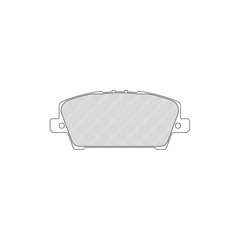 Ferodo DS2500 remblokken voor HONDA Civic 1.4 01.06 - SUMITOMO remklauw - F-CP1859H - FCP1859H - 3661768323830