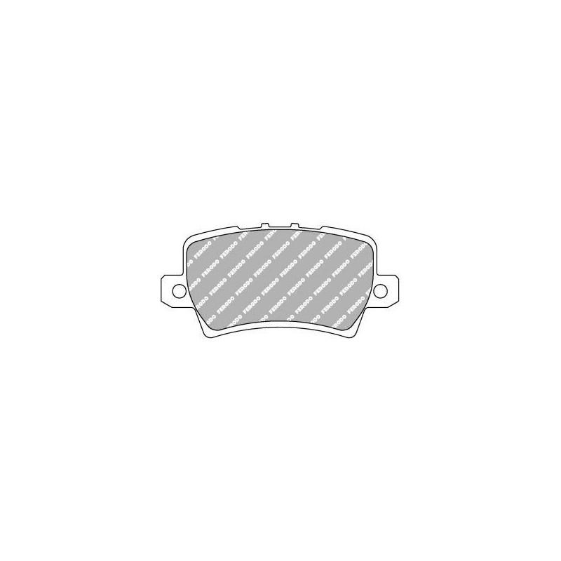 Ferodo DS2500 remblokken achter voor HONDA Civic 1.4 01.06 - LUCAS/TRW remklauw - F-CP1862H - FCP1862H - 3661768323847
