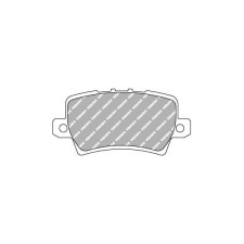 Ferodo DS2500 remblokken achter voor HONDA Civic 1.4 01.06 - LUCAS/TRW remklauw - F-CP1862H - FCP1862H - 3661768323847