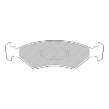 Plaquettes de frein Ferodo DS2500 arrière pour FERRARI 208 2.0 (Turbo) GTB, GTS 16V 01.82 - 12.88 étrier ATE