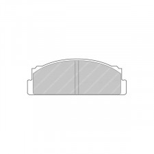 Pastiglie di Freno Ferodo DS2500 Anteriore Fiat 127 / Autobianchi A 112 Abarth