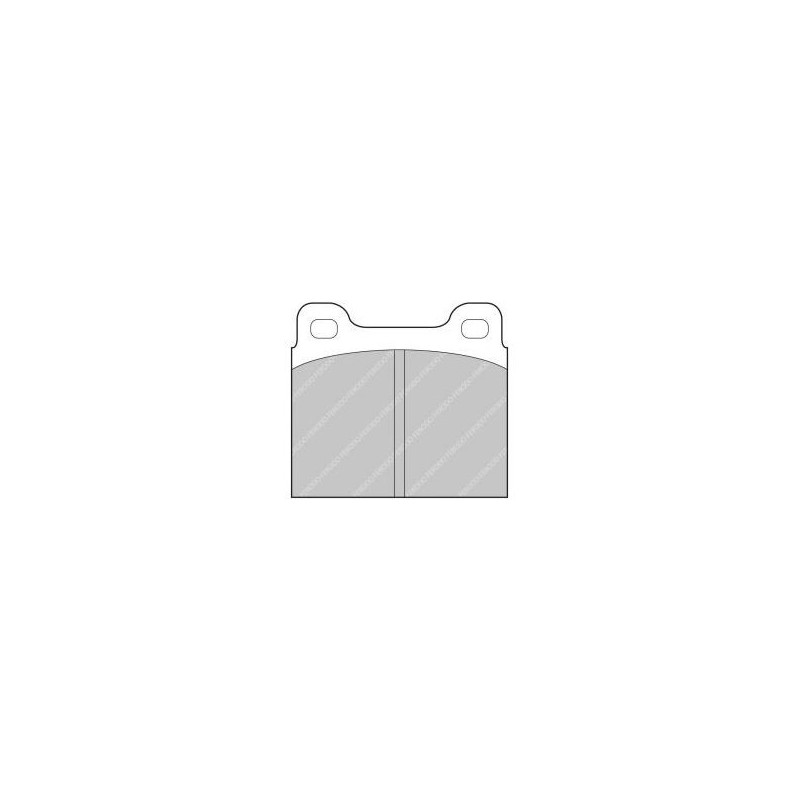 Ferodo DS2500 remblokken achter voor ALFA ROMEO 6 2.5 01.79 - 12.87 remklauw ATE - F-CP2H - FCP2H - 3661768068649