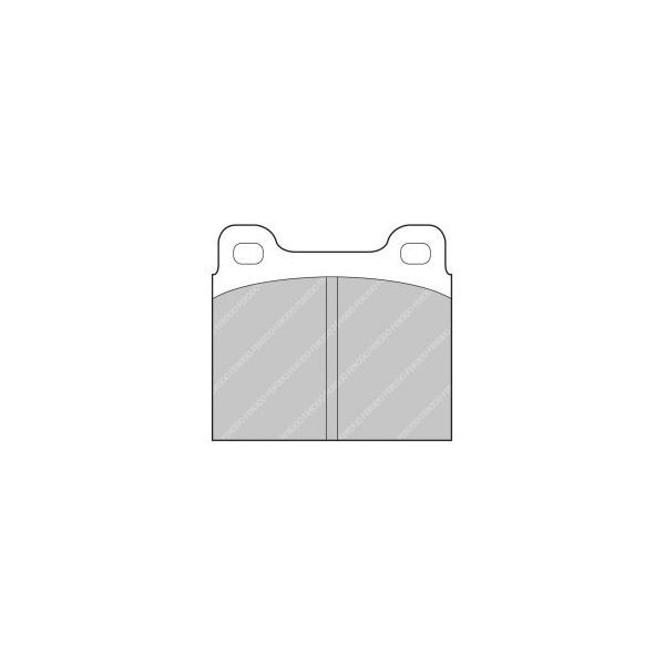 Brake Pads  Ferodo DS4003 Front Simca Rally 2/Alfa Romeo 75 - F-CP2R - FCP2R - 3661768068656