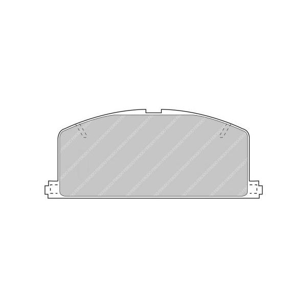 Plaquettes de Frein Ferodo DS2500 Avant Toyota Celica 1.6 / Toyota MR2 - F-CP308H - FCP308H - 3661768068724