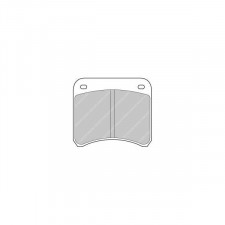 Plaquettes de frein Ferodo DS2500 arrière pour RENAULT Clio Super 1600 01.01 -  étrier AP RACING