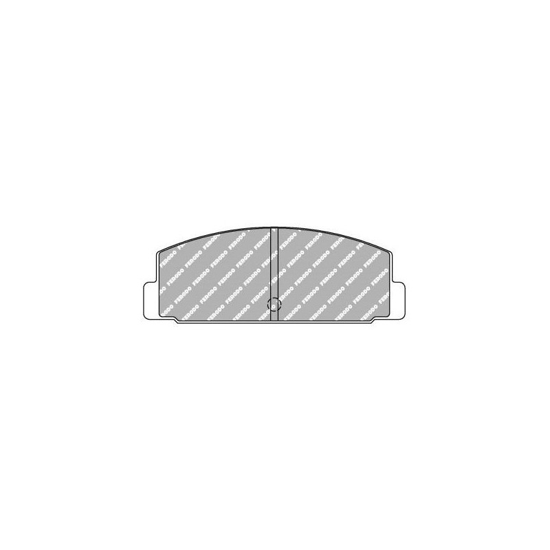 Ferodo DS2500 achterremblokken voor MAZDA RX-7 2.3 i 01.84 - 12.86 AKEBONO remklauw - F-CP372H - FCP372H - 3661768347638