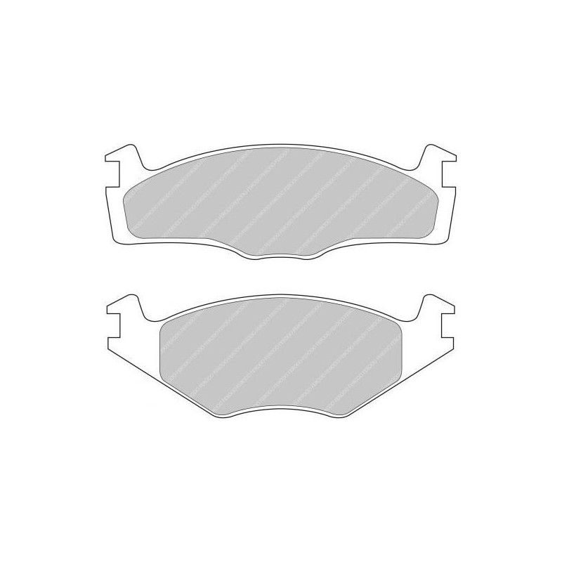 Ferodo DS2500 remblokken voor SEAT Cordoba 1.8 i 02.93 - 06.99 KELGATE remklauw - F-CP392H - FCP392H - 3661768068854
