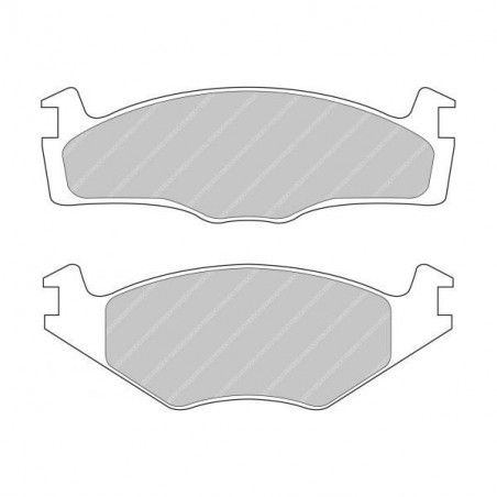 Plaquettes de Frein Ferodo DS2500 Avant Volkswagen Golf 2 GTI 16S