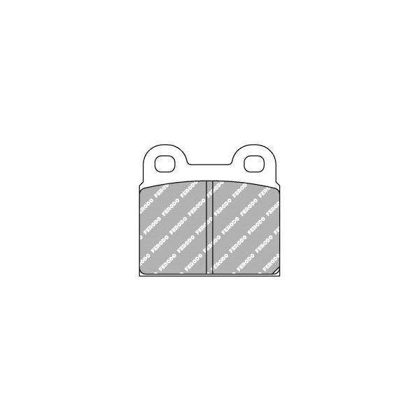 Ferodo DS2500 Front Brake Pads Volkswagen Cox / Rear Alfa Romeo 75 - F-CP3H - FCP3H - 3661768068922