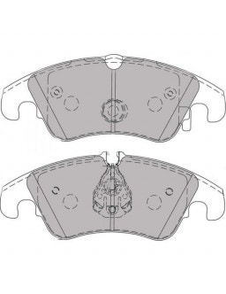 Ferodo DS 2500 brake pads front for AUDI A4 2.0 Tdi Quattro 01.08 -  caliper LUCAS/TRW