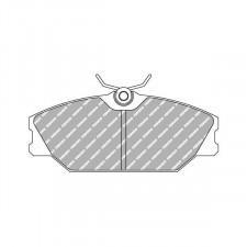 Ferodo DS2500 remblokken voor Peugeot 306 2.0 i GTI 16V 03.97 - 08.00 remklauw LUCAS/TRW