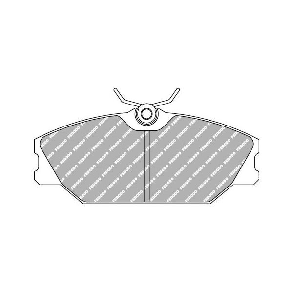 Plaquettes de Frein Ferodo DS2500 Avant Renault Megane / Renault Clio 2 RS - F-CP406R - FCP406R - 3661768068953