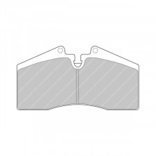 Plaquettes de frein Ferodo DS2500 avant pour AUDI RS2 2.2 80 Quattro Avant RS2 Turbo 20V 03.94 - 05.95 étrier ATE