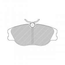 Plaquettes de frein Ferodo DS2500 avant pour ALFA ROMEO 155 2.0 Q4 (Turbo) 16V 02.92 - 12.95 étrier LUCAS/TRW