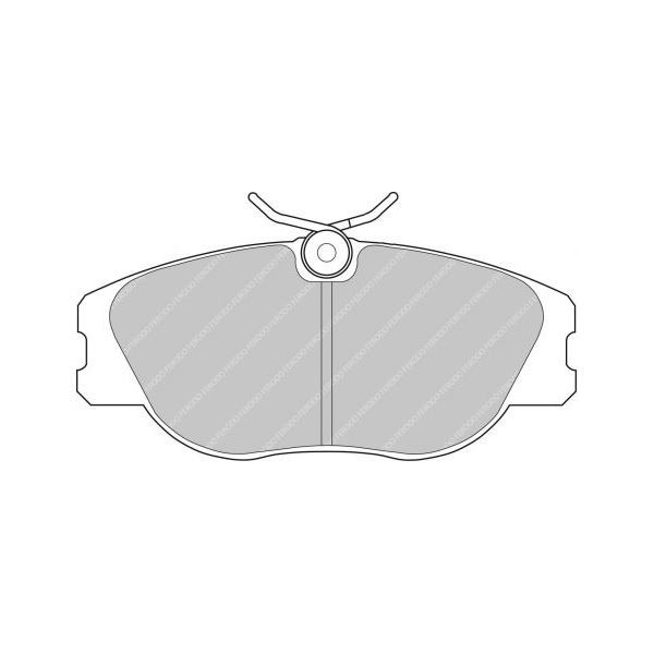 Plaquettes de Frein Ferodo DS2500 Avant Lancia Delta Peugeot 306 Renault Clio / Megane - F-CP565R - FCP565R - 3661768069233