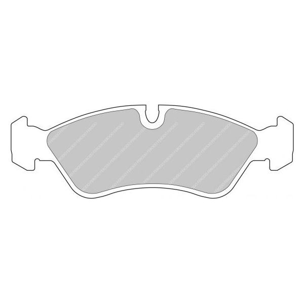 Plăcuțe de frână Ferodo DS2500 față pentru DAEWOO Espero 1.5 i GLXi 16V 04.95 – etrier de frână ATE - F-CP584H - FCP584H - 3661768069271